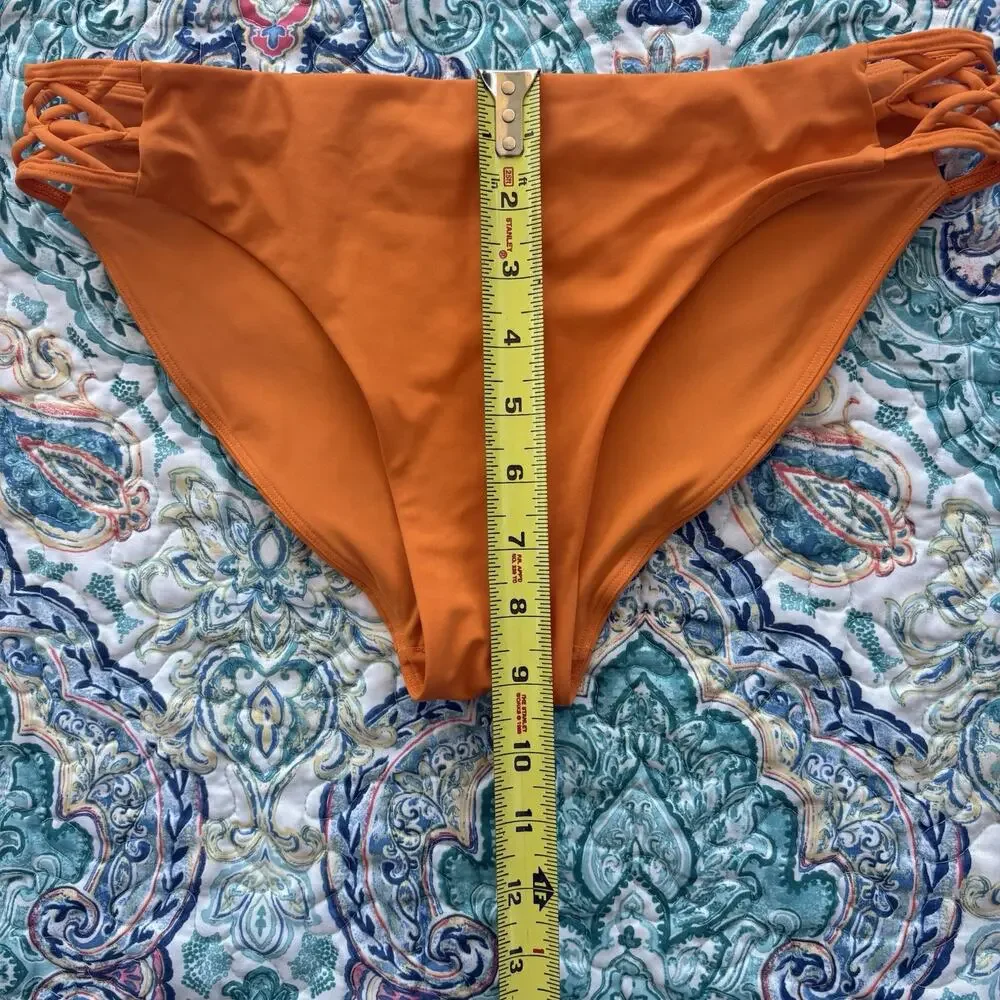 Lululemon Size 6 Orange Swim Bottoms Women’s Bikini